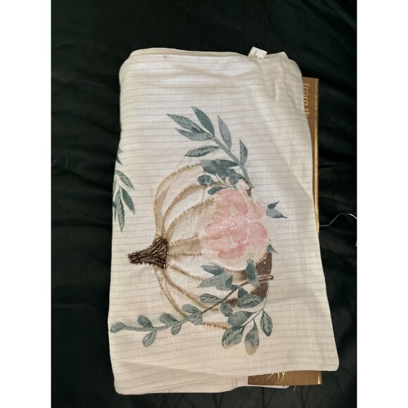 From the Hearth Fall Autumn 16x80” Table Runner Thanksgiving NWT - Picture 6 of 6